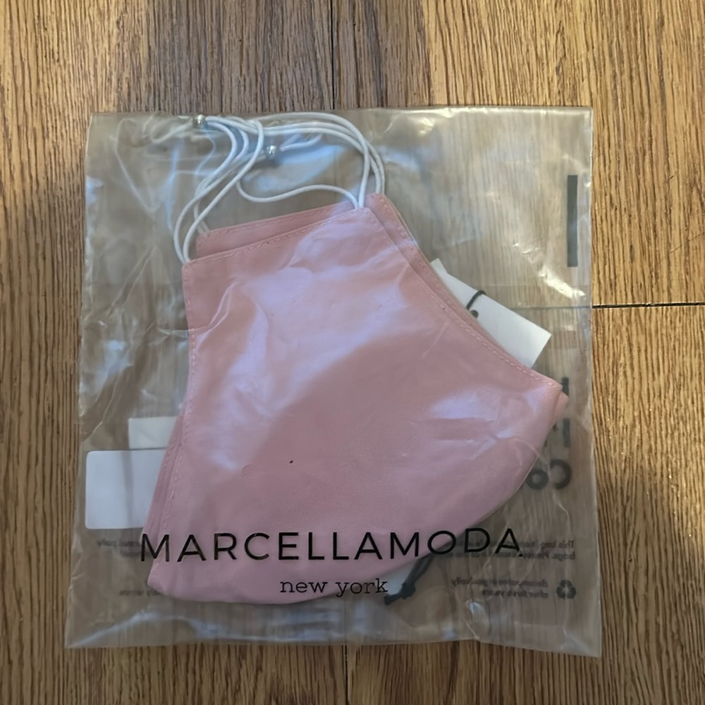 Pink face masks